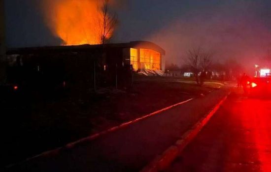 Российские оккупанты уничтожили ледовую арену в Дружковке, где играл многократный чемпион Украины по хоккею